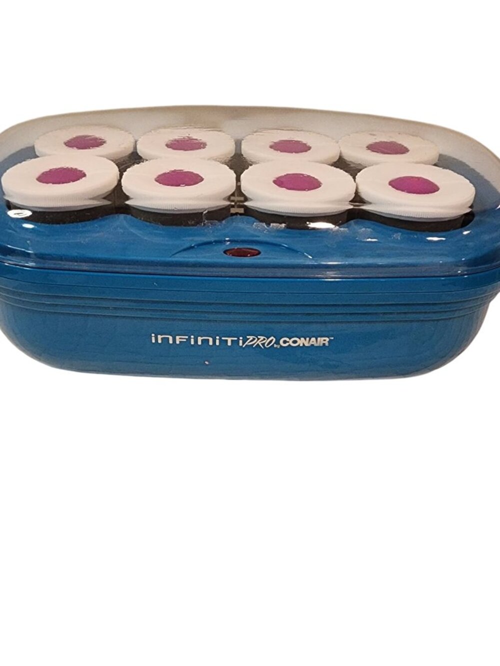 IninitiPRO CONAIR Instant Heat Tourmaline Ceramic Flocked Hot Rollers, 2-inch Bl